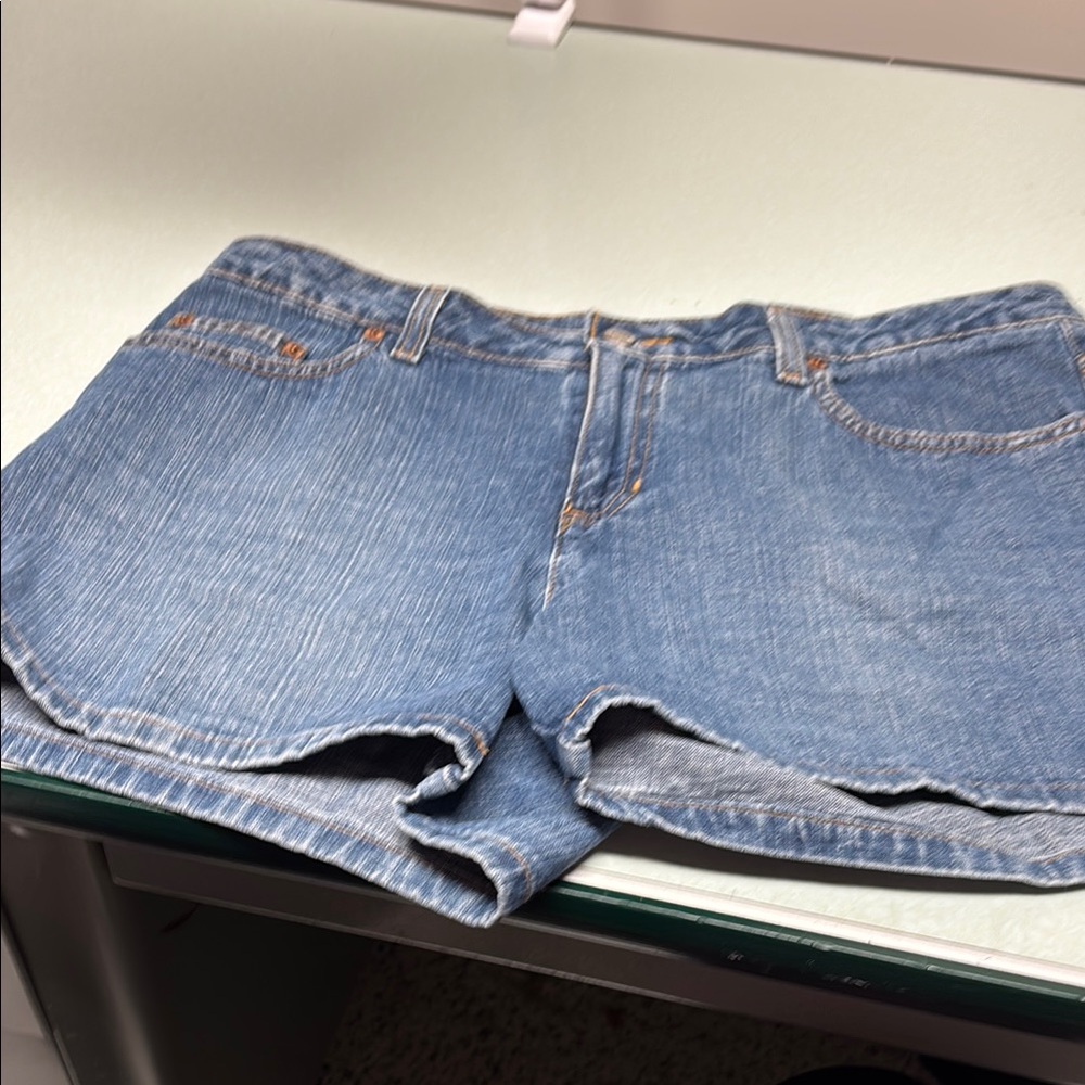 Blue Denim Women's Shorts